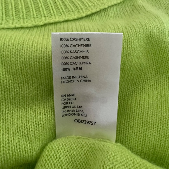 Anthropologie cashmere never worn sweater - Picture 4 of 4